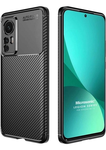 Xiaomi Mi 12 Için Kılıf Legion Series Siyah [mi 12 ile Uyumlu Kılıf - Siyah]