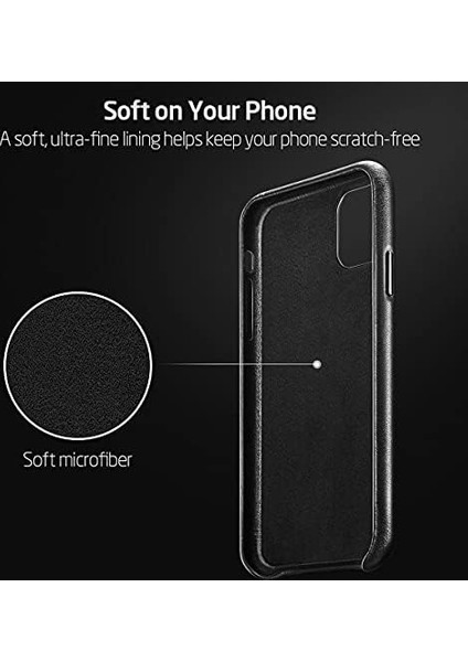 iPhone 11 Pro Max Kılıf,metro Leather-Black