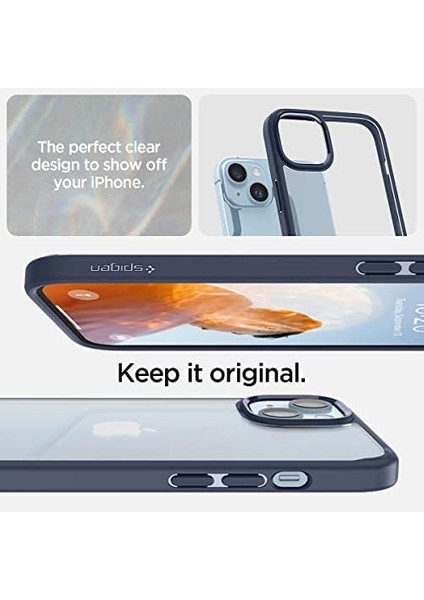 Apple iPhone 14 / iPhone 13 Kılıf Ultra Hybrid Navy Blue - ACS05045 fiyatları
