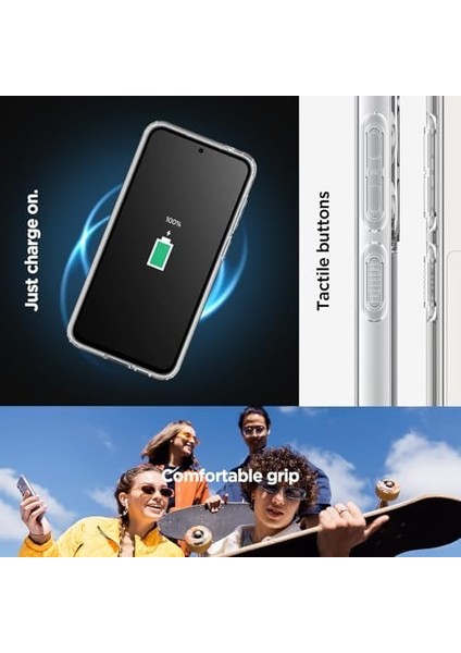 Galaxy S23 Fe Kılıf Ultra Hybrid Crystal Clear - ACS06371 modelleri