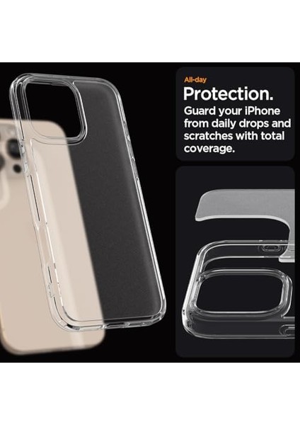 iPhone 16 Pro Max Kılıf Ultra Hybrid Frost Clear - ACS07993