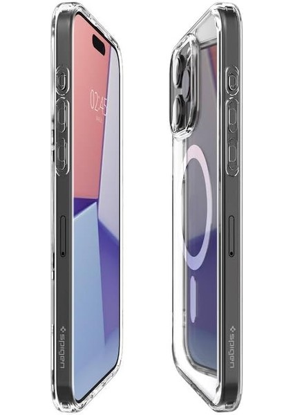 iPhone 15 Pro Kılıf Crystal Hybrid Magfit Magsafe Özellikli White - ACS06475 fiyatları