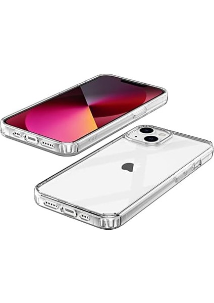 Apple iPhone 13 Air Için Hybrid Kılıf, Şeffaf modelleri
