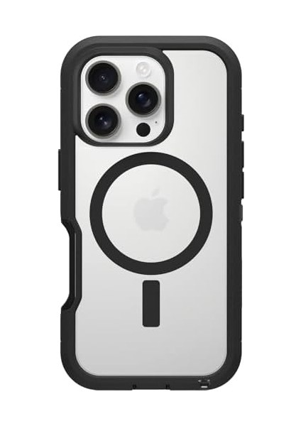 Defender Series Xt Magsafe Kılıf, iPhone 16 Pro Uyumlu, Darbeye Karşı Koruyucu Kılıf, Şeffaf/siyah fiyatları