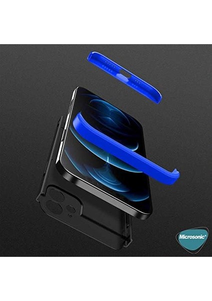 Apple iPhone 12 Için Kılıf Double Dip 360 Protective Siyah [iphone 12 ile Uyumlu Kılıf - Siyah] fiyatları