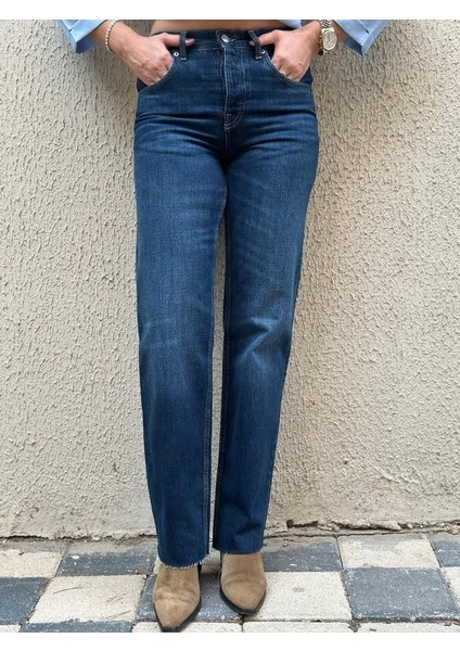 Kesik Paça Wideleg Jean modelleri