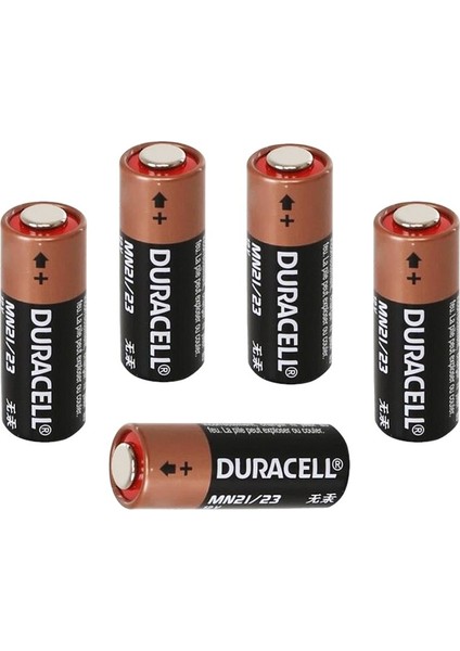 Duracell Lityum MN21 Pil 5li Paket (Alarm Pili 23A)
