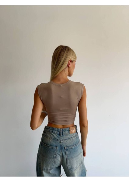Midi Crop Top T-Shirt 373