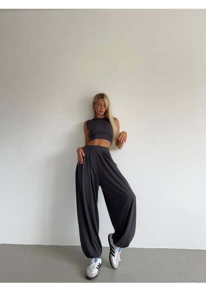 Midi Crop Top T-Shirt 373 modelleri