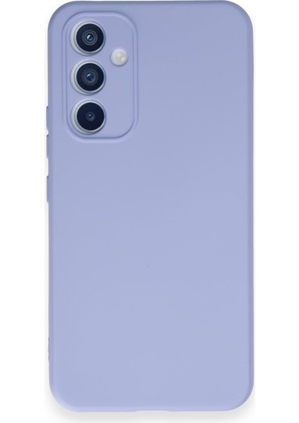 Samsung Galaxy A34 5g Kılıf Nano Içi Kadife Silikon - Lila Dpmah