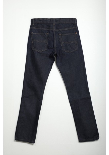 Erkek Regular Fit Normal Kesim Pamuk Lacivert Jean Pantolon fiyatları