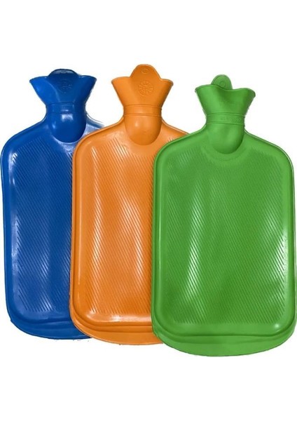 2 Adet Renkli 2 Litre Sıcak Su Torbası Termofor