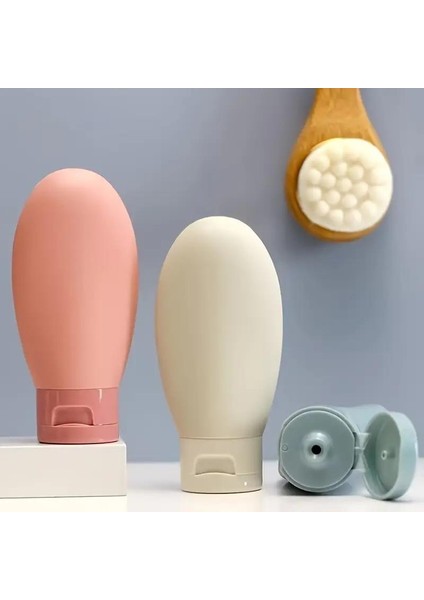 3 Adet Çok Amaçlı Seyahat Tipi Doldurulabilir Krem Kutusu Şampuan Duş Jeli Sprey Losyon Şişe Seti indirimleri