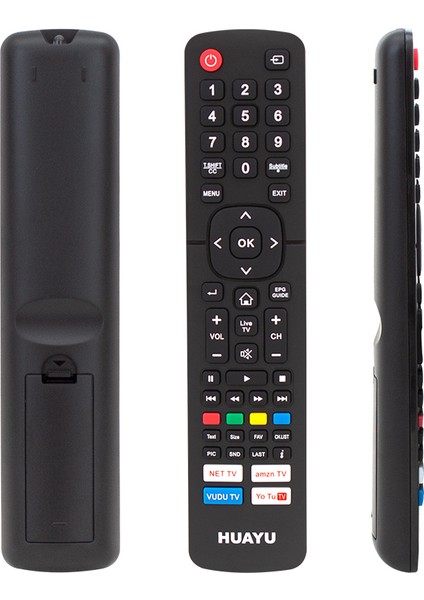 URC1530 Hısense Netflıx-Youtube-Amazon Tuşlu Lcd-Led Tv Unıversal Kumanda Ambalajlı