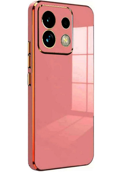 Xiaomi Poco X6 Kılıf Volet Silikon - Kırmızı Dpmah