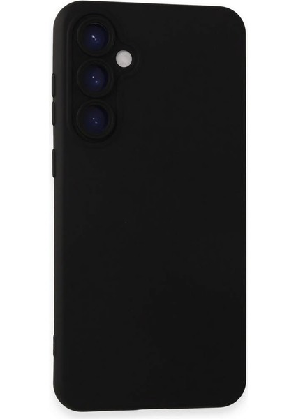 Samsung Galaxy S23 Fe Kılıf Nano Içi Kadife Silikon - Siyah Dpmah