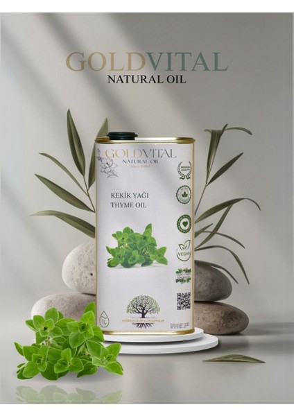 Kekik Yağı 1 Lt - Distilasyon, Saf & Doğal Ürün