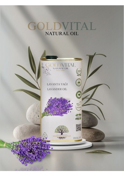 Lavanta Yağı 1 Lt - Distilasyon, Saf & Doğal Ürün