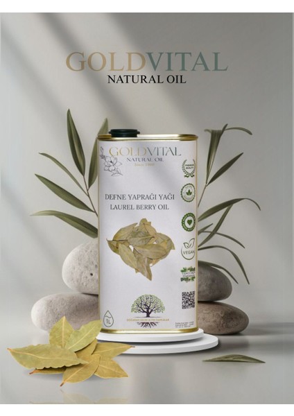 Defne Yaprağı Yağı 1 Lt - Distilasyon, Saf & Doğal Ürün