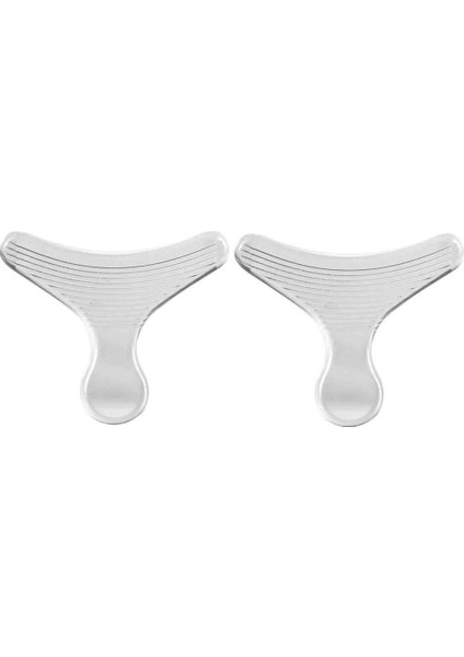 T Şekilli Ayakkabı Topuk Vurma Önleyici Koruyucu Silikon Ped 1 Çift