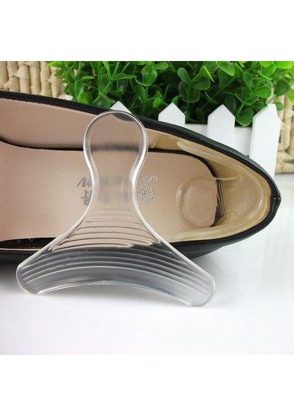 T Şekilli Ayakkabı Topuk Vurma Önleyici Koruyucu Silikon Ped 1 Çift modelleri