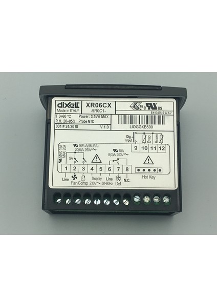 XR06CX 5R0C1 Dijital Termostat 220V