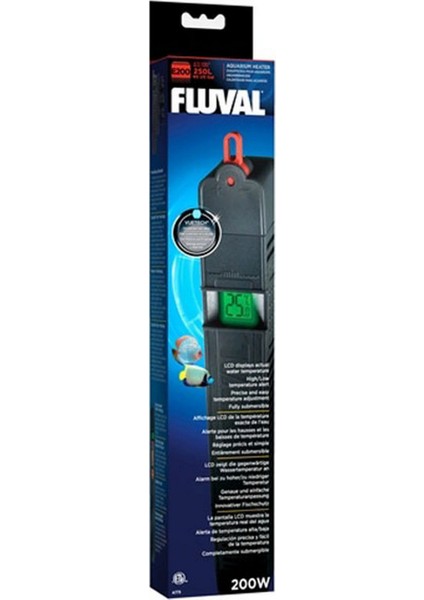 Fluval Tam Otomatık Isıtıcı 200W Inslm