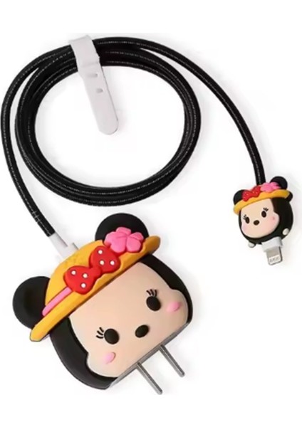 Karakter Şarj Aleti Koruyucu - Desen 15 Dpmah