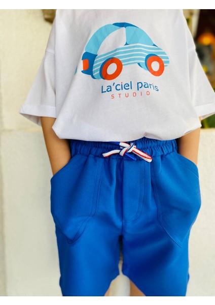 La’ciel Paris Dokuma Şortlu Arabalı Takım fiyatları