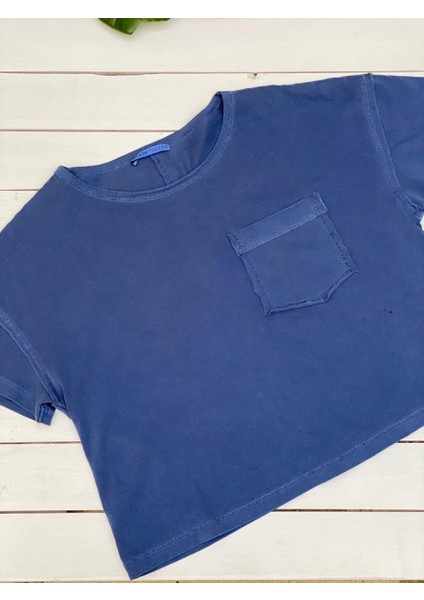 Tek Cepli Basic Tshirt