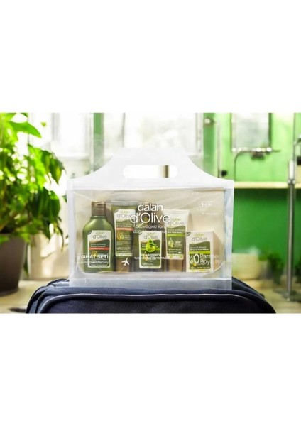Dolive Doğal Zeytinyağlı Seyehat Seti 5 Li Set x 2 Paket