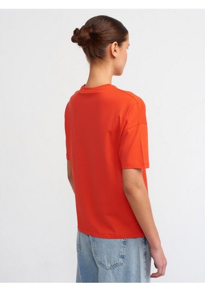 Bisiklet Yaka Basic Tshirt fiyatları