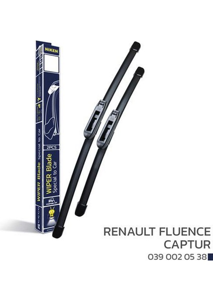 Renault Fluence - Captur Araca Özel Silecek Inslm