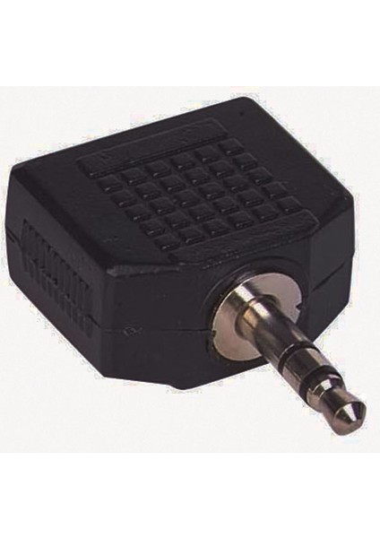3.5 mm Stereo Erkek / 3.5 mm 2 Dişi Çevirici Jack (Elektromer)