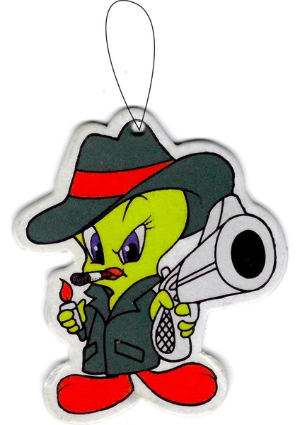 Silahlı Tweety Dekoratif Oto Kokusu ve Aksesuarı