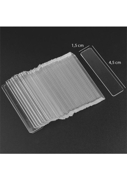 60 Parça Çok Amaçlı Çift Taraflı Bant 1 cm x 4,5 cm Nano Bant Duvar Bandı modelleri