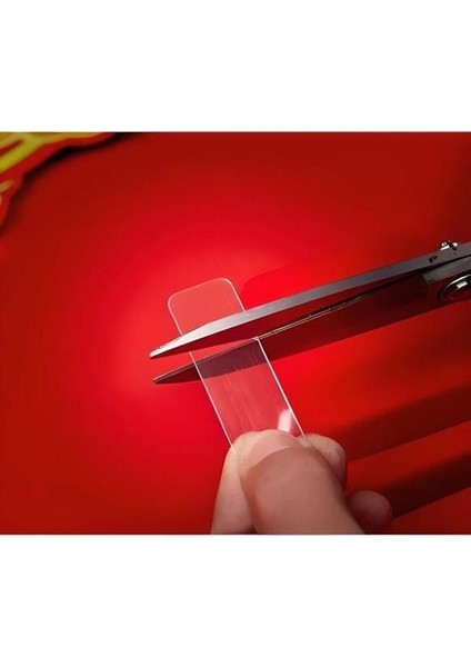 60 Parça Çok Amaçlı Çift Taraflı Bant 1 cm x 4,5 cm Nano Bant Duvar Bandı