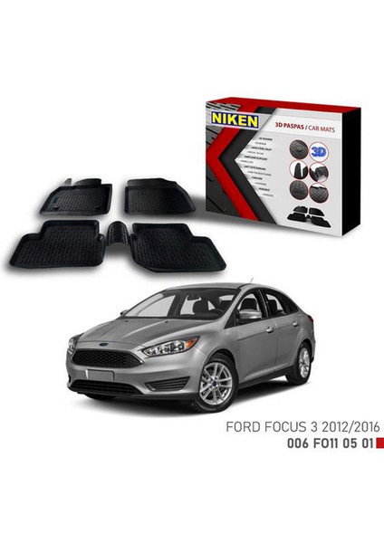 3D Paspas Ford Focus 3 2012-2016 Inslm