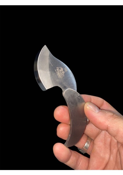 Yaprak Çakı Paslanmaz Metal Mini Cep Çakısı