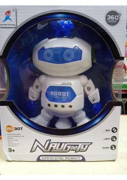 Dans Eden Robot Pervaneli Müzikli Sesli Işıklı 20 cm Oyuncak