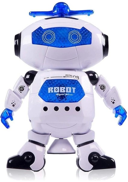 Dans Eden Robot Pervaneli Müzikli Sesli Işıklı 20 cm Oyuncak