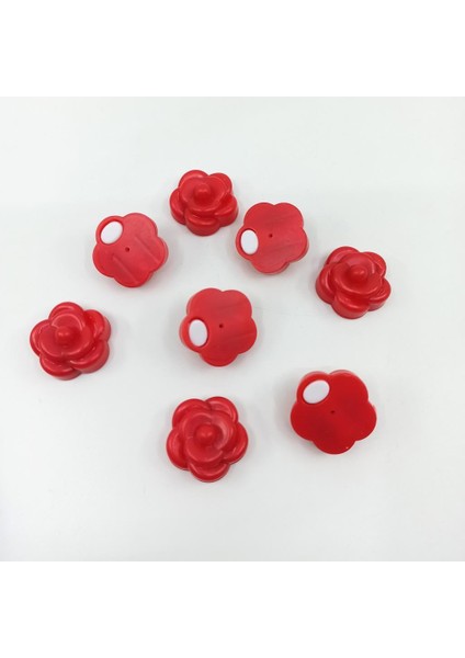 8 Adet Kırmızı Gül Desenli Yorgan Nevresim Sabitleme Klipsi Yorgan Kayma Önleyici modelleri
