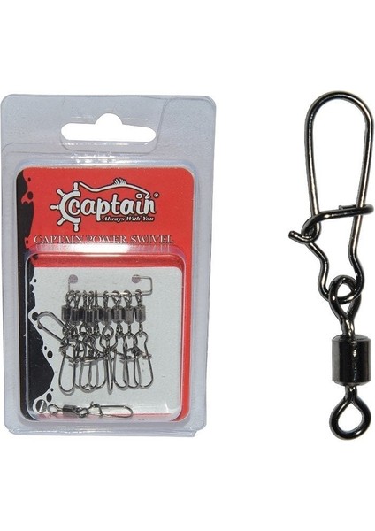 5029 Kilitli Klips Fast 10'lu Paket Black Nikel 2