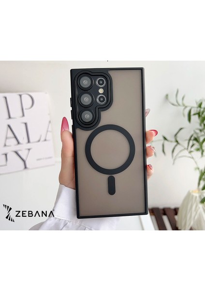 Slim Luxury Silikon Kılıf (Kablosuz Şarj Destekli) Samsung S24 Ultra