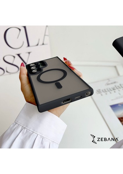 Slim Luxury Silikon Kılıf (Kablosuz Şarj Destekli) Samsung S24 Ultra