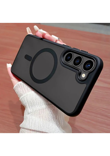 Slim Luxury Silikon Kılıf (Kablosuz Şarj Destekli) Samsung S24 Ultra