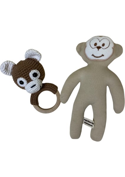 - Organik Oyuncak - Sevimli Maymun ve Diş Kaşıyıcı fiyatları