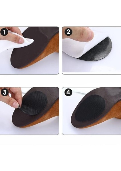 1 Çift Topuklu Ayakkabı Altına Yapışan Kayma Önleyici Kaydırmaz Tabanlık modelleri