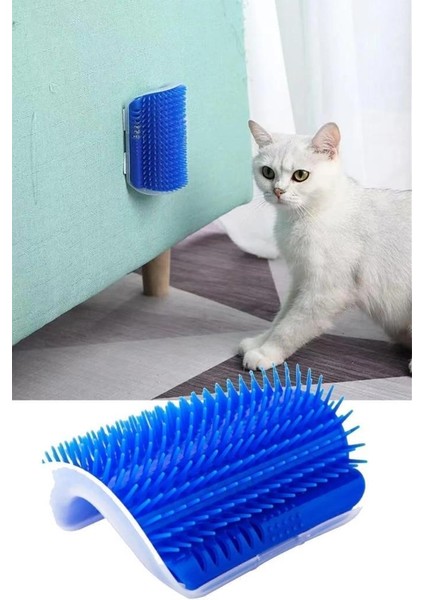 Kedi Otlu Kaşınma Aparatı Oyuncağı Tüy Toplama Kedi Naneli
