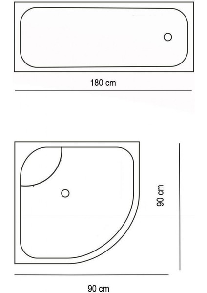 Banyo Perdesi 1x120x200 Tek Kanat Duş Perdesi Halka Hediyeli Duşakabin Perdesi 4131